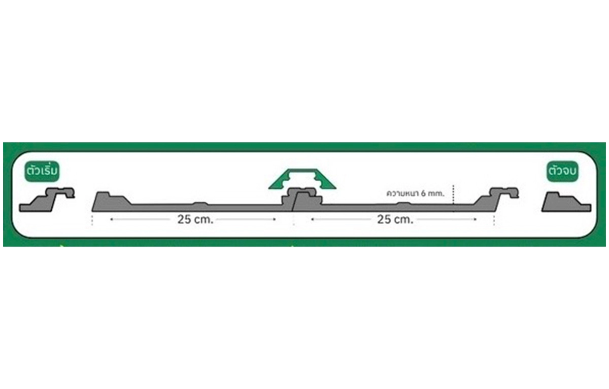 แผ่นหลังคาไวนิล ภูเขา รุ่น PR8 - Image 9